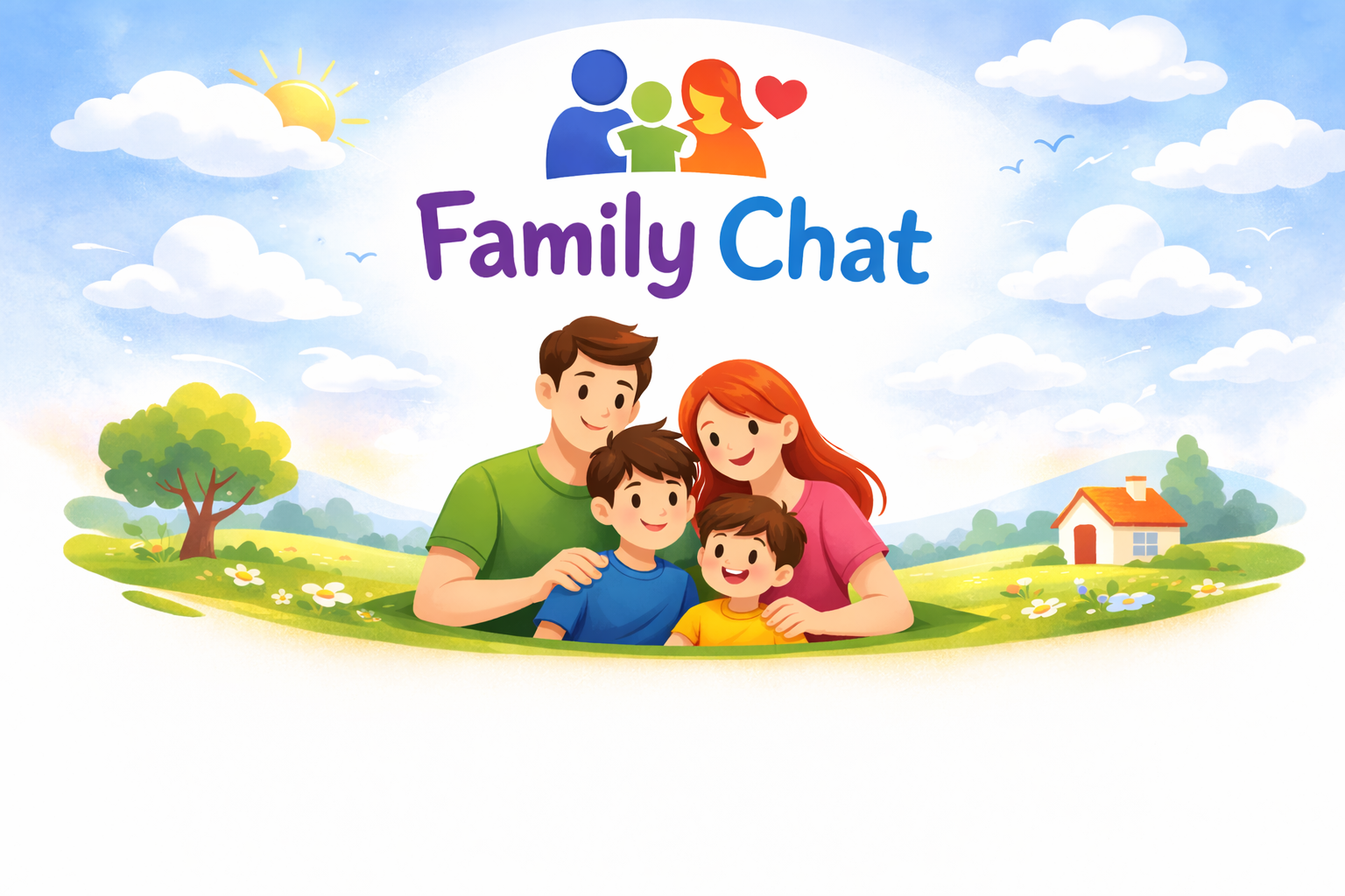 Иллюстрация Family Chat